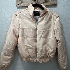 Baldo Women's Cream Puffer Jacket